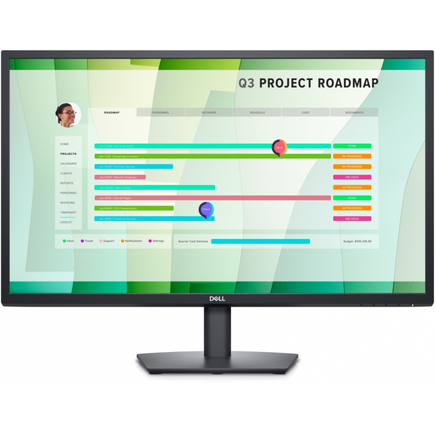 Dell Monitor E2723HN 27 cali IPS LED Full HD (1920x1080) /16:9/VGA/HDMI/3Y AES