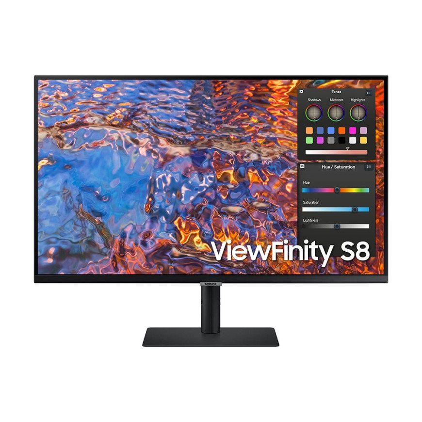 Samsung Monitor 32 cale ViewFinity S80PX IPS 3840x2160 UHD 16:9 1xHDMI 1xDP 1xUSB-C (90W) 3xUSB 3.0 LAN 5ms PinP/PbyP 60Hz