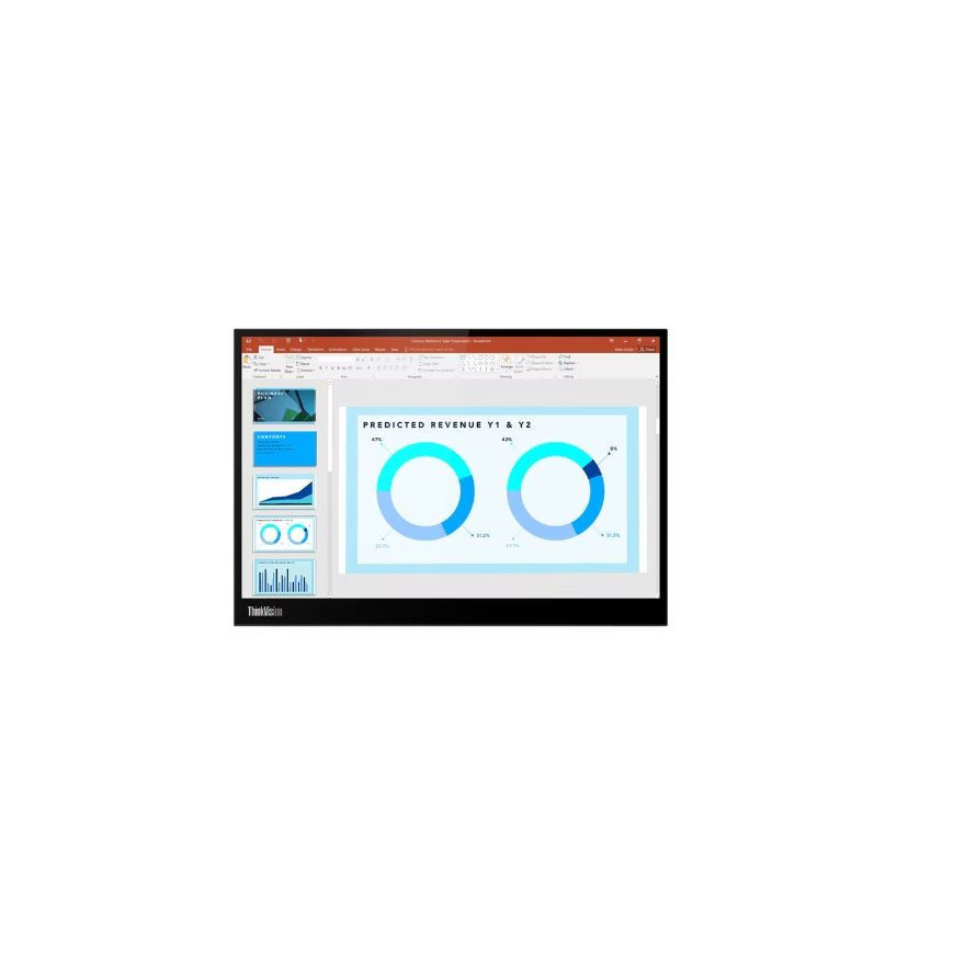 Lenovo Monitor 14.0 ThinkVision M14d WLED LCD 63AAUAT6WL