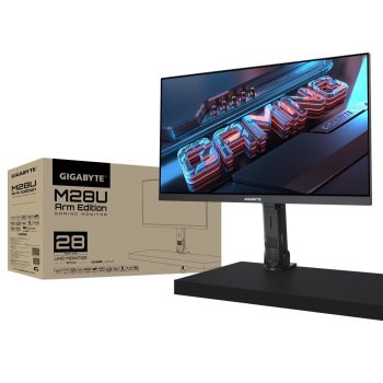 Gigabyte Monitor 28 cali M28U Arm Edition EK IPS/1ms/1MLN:1/UHD/HDMI