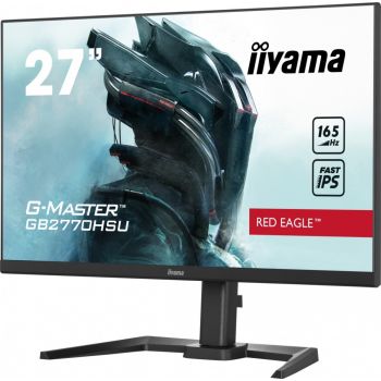 IIYAMA Monitor 27 cali GB2770HSU-B5 0.8ms,IPS,DP,HDMI,165Hz,PIVOT,FreeSync
