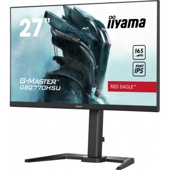 IIYAMA Monitor 27 cali GB2770HSU-B5 0.8ms,IPS,DP,HDMI,165Hz,PIVOT,FreeSync