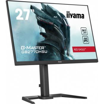 IIYAMA Monitor 27 cali GB2770HSU-B5 0.8ms,IPS,DP,HDMI,165Hz,PIVOT,FreeSync