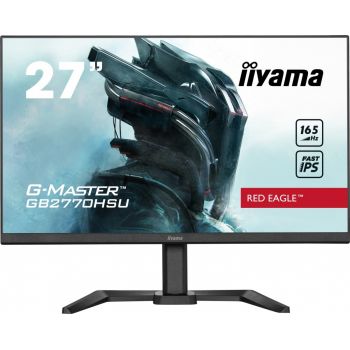 IIYAMA Monitor 27 cali GB2770HSU-B5 0.8ms,IPS,DP,HDMI,165Hz,PIVOT,FreeSync
