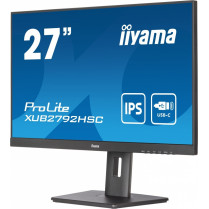 IIYAMA Monitor 27 cali XUB2792HSC-B5 IPS,FHD,USB-C,HDMI,DP,USB3.0,HAS(150mm)