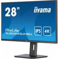 IIYAMA Monitor 28 cali XUB2893UHSU-B5,IPS,4K,HDMI,DP,2x2W,HAS(150mm)