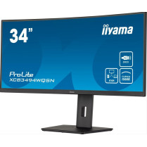 IIYAMA Monitor 34 cale XCB3494WQSN-B5 VA,UWQHD,1500R,USB-cDock,KVM,HAS(150mm)
