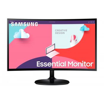 Samsung Monitor 24 cale LS24C360EAUXEN VA 1920x1080 FHD 16:9 1xD-sub 1xHDMI 4 ms (GTG) zakrzywiony 2 lata d2d