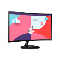 Samsung Monitor 24 cale LS24C360EAUXEN VA 1920x1080 FHD 16:9 1xD-sub 1xHDMI 4 ms (GTG) zakrzywiony 2 lata d2d