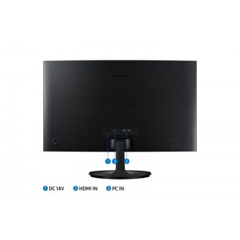 Samsung Monitor 24 cale LS24C360EAUXEN VA 1920x1080 FHD 16:9 1xD-sub 1xHDMI 4 ms (GTG) zakrzywiony 2 lata d2d