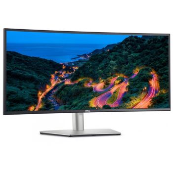 Dell Monitor zakrzywiony 34.14 cala U3423WE WQHD (3440x1440)/21:9/HDMI/DP/USB-C/USB/RJ-45/Speakers/3Y AES&PPG