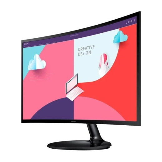 Samsung Monitor 27 cali LS27C360EAUXEN VA 1920x1080 FHD 16:9 1xD-Sub 1xHDMI 4ms(GTG) zakrzywiony 2 lata d2d