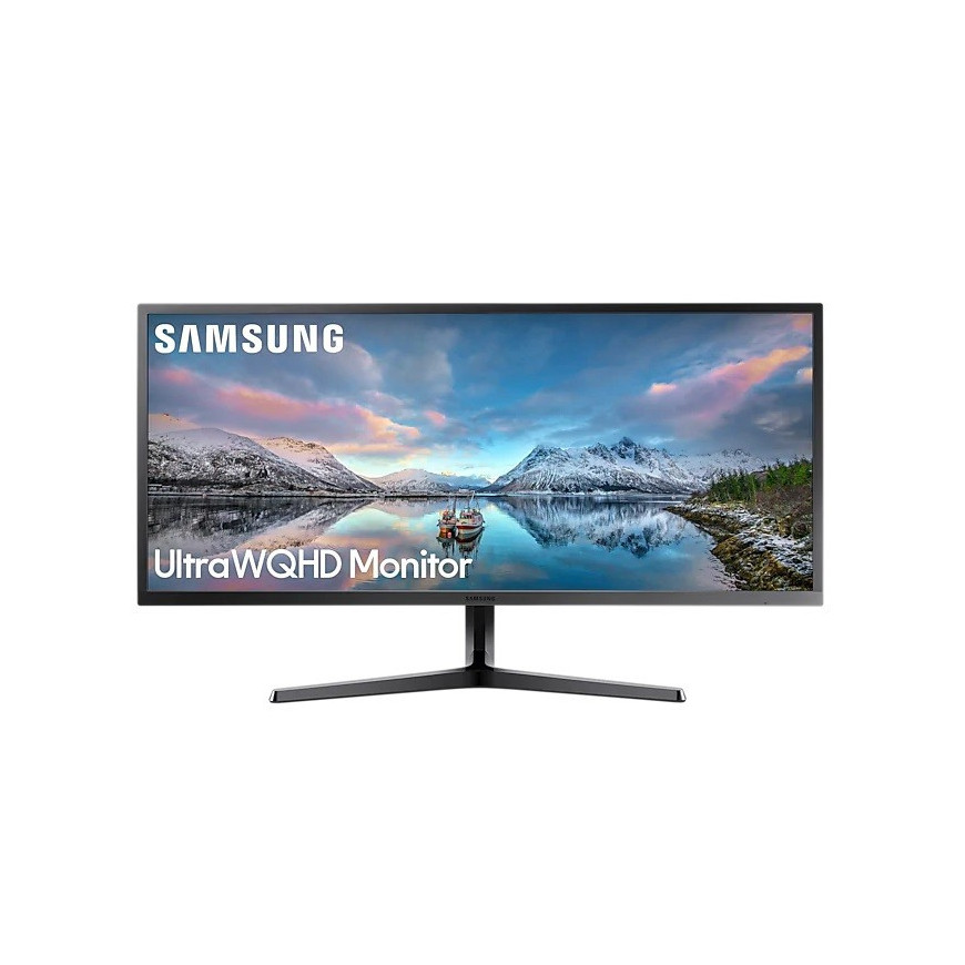 Samsung Monitor 34 cale LS34C500GAUXEN VA 3440x1440 Ultra WQHD 21:9 format kinowy 2xHDMI/1xDP 5ms (GTG) płaski 2 lata d2d