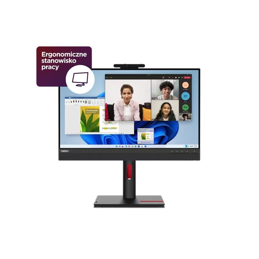 Lenovo Monitor 23.8 ThinkCentre Tiny-in-One 24 Gen 5 WLED with Webcam 12NAGAT1EU