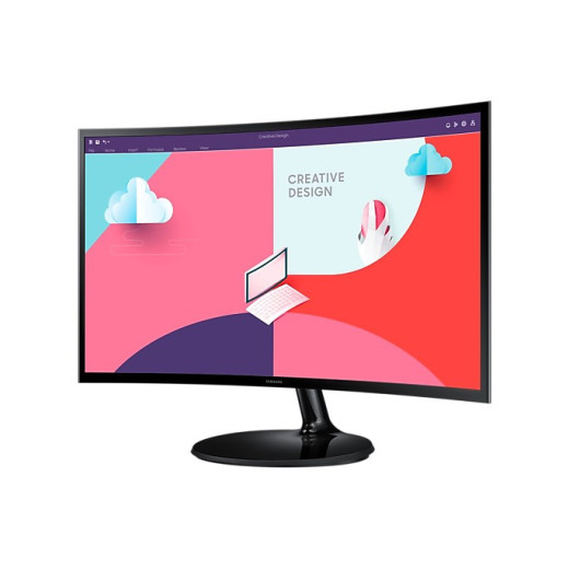 Samsung Monitor 27 cali LS27C362EAUXEN VA 1920x1080 FHD 16:9 1xD-Sub 1xHDMI 4ms(GTG) zakrzywiony 2 lata d2d