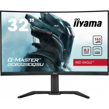 IIYAMA Monitor G-Master 31.5 cala GCB3280QSU-B1 VA,QHD,165Hz,1500R,0.2ms,2xHDMI,2xDP