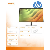 HP Inc. Monitor E24u G5 FHD USB-C 6N4D0AA