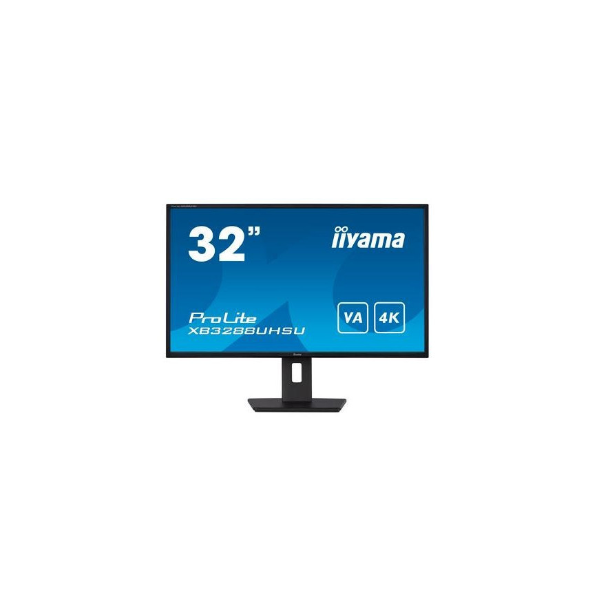 IIYAMA Monitor 31,5 cala XB3288UHSU 4K,VA,HDMI,DP,PIP,F.Sync,HAS/150mm,USB