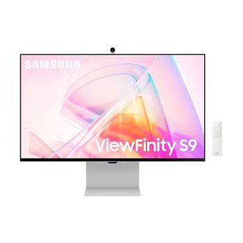 Samsung Monitor 27 cali Viewfinity S90PC IPS 5120x2880 5K/UHD+ 16:9 1xminiDP 1xTB4.0 (90W/15W) 3xUSB3.0 WiFi/BT 5ms 60 Hz