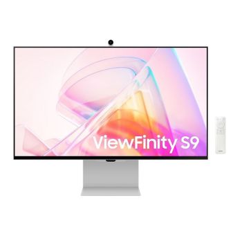 Samsung Monitor 27 cali Viewfinity S90PC IPS 5120x2880 5K/UHD+ 16:9 1xminiDP 1xTB4.0 (90W/15W) 3xUSB3.0 WiFi/BT 5ms 60 Hz