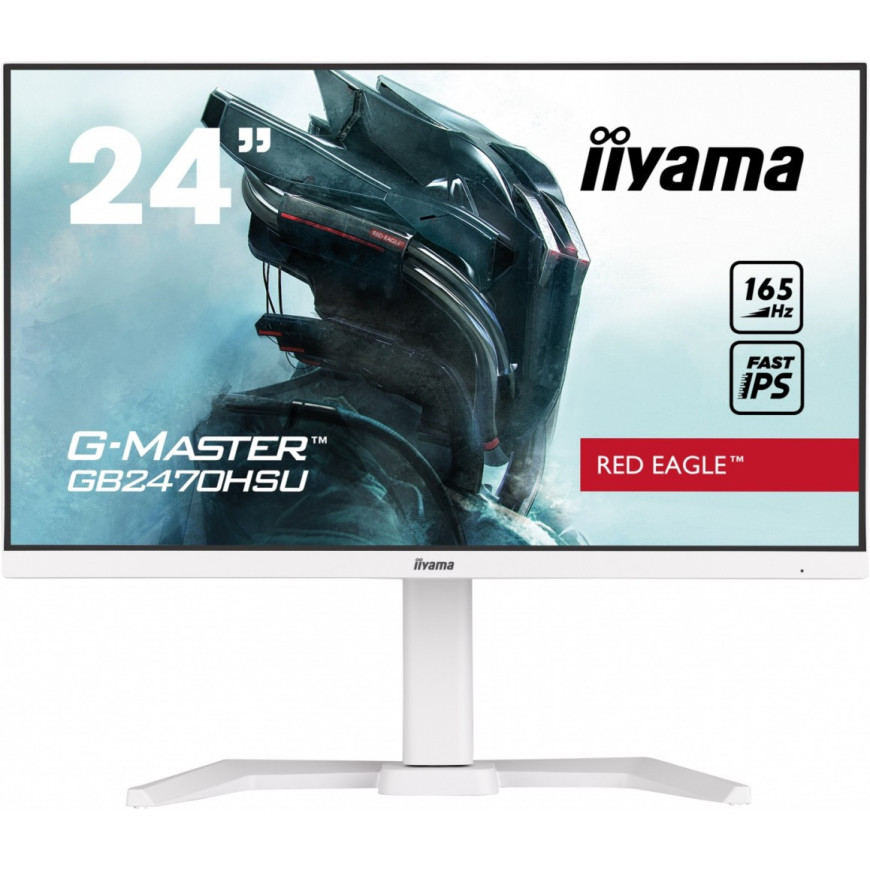 IIYAMA Monitor G-Master 23.8 cala GB2470HSU-W5 0.8ms,IPS,DP,HDMI,165Hz,HAS(150mm)