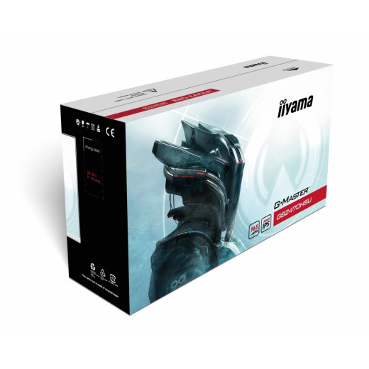 IIYAMA Monitor G-Master 23.8 cala GB2470HSU-W5 0.8ms,IPS,DP,HDMI,165Hz,HAS(150mm)