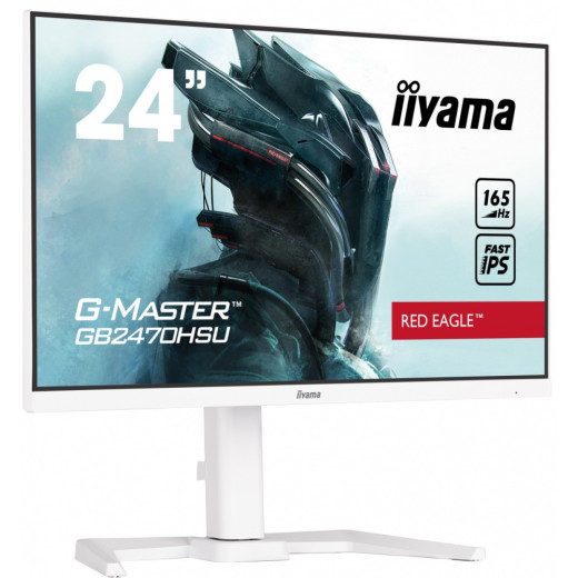 IIYAMA Monitor G-Master 23.8 cala GB2470HSU-W5 0.8ms,IPS,DP,HDMI,165Hz,HAS(150mm)