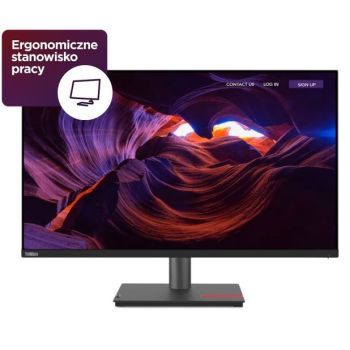 Lenovo Monitor 31.5 cala ThinkVision P32p-30 WLED LCD 63D1RAT1EU