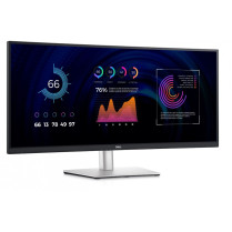 Dell Monitor zakrzywiony 34 cale P3424WE 21:9/3440x1440/IPS/USBC/RJ45/HDMI/DP/3Y