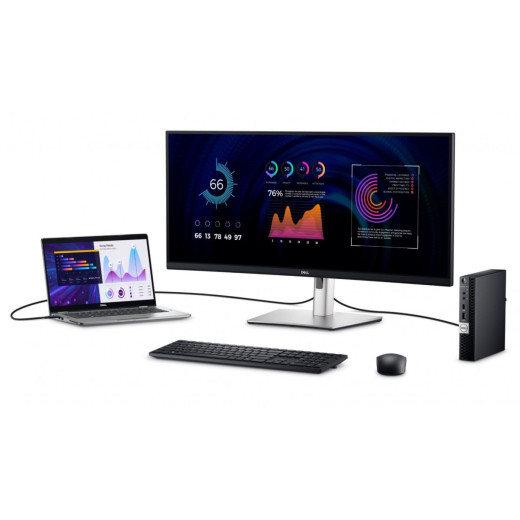 Dell Monitor zakrzywiony 34 cale P3424WE 21:9/3440x1440/IPS/USBC/RJ45/HDMI/DP/3Y