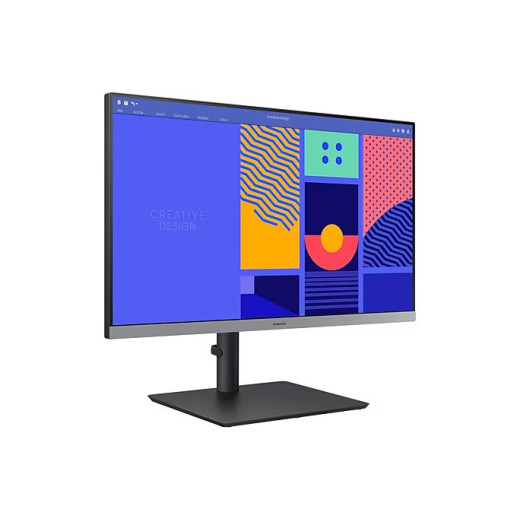 Samsung Monitor 27 cali C432 IPS 1920x1080 FHD 16:9 1xD-sub 1xHDMI 1xDP 4xUSB 3.0 4ms 100Hz HAS+PIVOT płaski 3YOn-Site