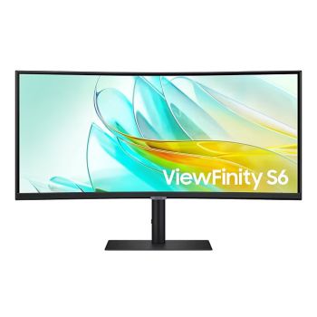 Samsung Monitor 34 cale ViewFinity S65UA VA 3440x1440 UWQHD 21:9 1xHDMI 1xDP 1xUSB-C(90W) 3xUSB 3.0 LAN (RJ45) 5ms 100Hz