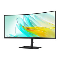 Samsung Monitor 34 cale ViewFinity S65UA VA 3440x1440 UWQHD 21:9 1xHDMI 1xDP 1xUSB-C(90W) 3xUSB 3.0 LAN (RJ45) 5ms 100Hz