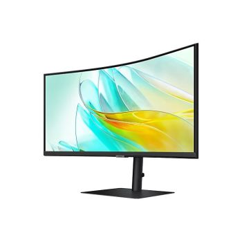Samsung Monitor 34 cale ViewFinity S65UA VA 3440x1440 UWQHD 21:9 1xHDMI 1xDP 1xUSB-C(90W) 3xUSB 3.0 LAN (RJ45) 5ms 100Hz