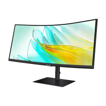 Samsung Monitor 34 cale ViewFinity S65UA VA 3440x1440 UWQHD 21:9 1xHDMI 1xDP 1xUSB-C(90W) 3xUSB 3.0 LAN (RJ45) 5ms 100Hz