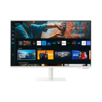 Samsung Monitor 27 cali SMART M7 VA 3840x2160 UHD 16:9 1xHDMI 2x USB 2.0 1xUSB-C (65W) WiFi/BT 4ms(GTG) głośniki płaski biały