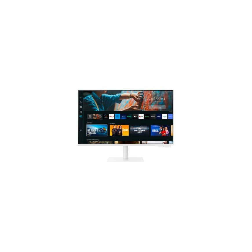 Samsung Monitor 27 cali SMART M7 VA 3840x2160 UHD 16:9 1xHDMI 2x USB 2.0 1xUSB-C (65W) WiFi/BT 4ms(GTG) głośniki płaski biały