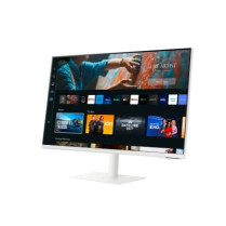 Samsung Monitor 27 cali SMART M7 VA 3840x2160 UHD 16:9 1xHDMI 2x USB 2.0 1xUSB-C (65W) WiFi/BT 4ms(GTG) głośniki płaski biały