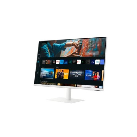 Samsung Monitor 27 cali SMART M7 VA 3840x2160 UHD 16:9 1xHDMI 2x USB 2.0 1xUSB-C (65W) WiFi/BT 4ms(GTG) głośniki płaski biały