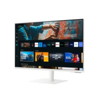 Samsung Monitor 27 cali SMART M7 VA 3840x2160 UHD 16:9 1xHDMI 2x USB 2.0 1xUSB-C (65W) WiFi/BT 4ms(GTG) głośniki płaski biały