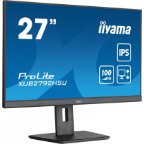 IIYAMA Monitor ProLite XUB2792HSU-B6 27 cali IPS,HDMI,DP,100Hz,SLIM,4xUSB3.2,PIVOT, HAS(150mm),2x2W