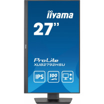 IIYAMA Monitor ProLite XUB2792HSU-B6 27 cali IPS,HDMI,DP,100Hz,SLIM,4xUSB3.2,PIVOT, HAS(150mm),2x2W