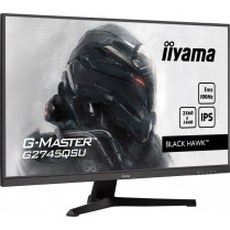 IIYAMA Monitor 27 cali G-Master G2745QSU-B1 IPS, QHD, 100Hz, 1ms, 2xUSB, 2x2W, FreeSync