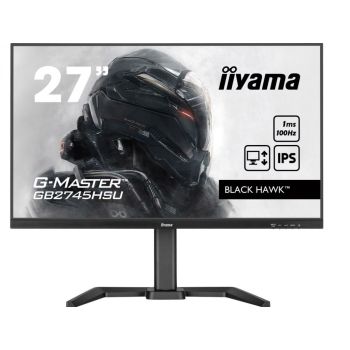 IIYAMA Monitor 27 cali G-Master GB2745HSU-B1 IPS,FHD,100Hz,1ms,2xUSB,HDMI,DP,2x2W, FreeSync,HAS(150mm)