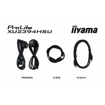 IIYAMA Monitor ProLite XU2293HSU-B6 21.5 cala IPS,100Hz,FHD,1ms,HDMI,DP,2xUSB,2x2W, FreeSync