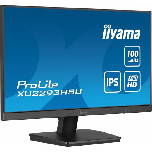 IIYAMA Monitor ProLite XU2293HSU-B6 21.5 cala IPS,100Hz,FHD,1ms,HDMI,DP,2xUSB,2x2W, FreeSync