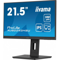 IIYAMA Monitor 21.5 cala ProLite XUB2293HSU-B6 IPS,100Hz,HAS(150mm),1ms,HDMI,DP,2xUSB, FreeSync,2x2W,PIVOT