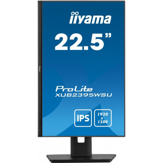 IIYAMA Monitor 22.5 cala XUB2395WSU-B5 IPS,PIVOT,1920x1200,DP,HDMI,VGA,16:10,2xUSB,2x2W,Freesync,HAS(150mm)