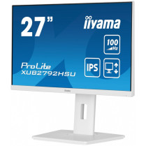 IIYAMA Monitor 27 cali ProLite XUB2792HSU-W6 IPS,HDMI,DP,100Hz,SLIM,4xUSB3.2,PIVOT, HAS(150mm),2x2W