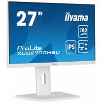 IIYAMA Monitor 27 cali ProLite XUB2792HSU-W6 IPS,HDMI,DP,100Hz,SLIM,4xUSB3.2,PIVOT, HAS(150mm),2x2W